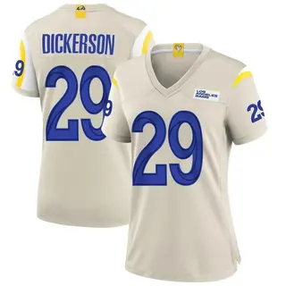 Los Angeles Rams Women's Eric Dickerson Game Bone Jersey