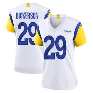 Los Angeles Rams Women's Eric Dickerson Game Jersey - White