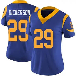 Los Angeles Rams Women's Eric Dickerson Limited Alternate Vapor Untouchable Jersey - Royal